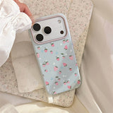 Strawberry & Star INS Style Soft iPhone Case (iPhone 13–17 Series)