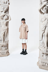 ハンドペインティングダメージTシャツ (BLACK)
