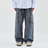 Cracker Dyeing Cargo Pants (2color)