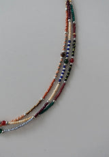 HIPPIE BEADS NECKLACE (3COLORS!)
