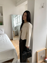 All day semi wide slacks(3color)