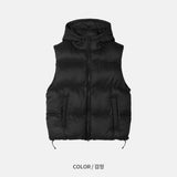 テイルドパッディドフーディドベスト 3C
