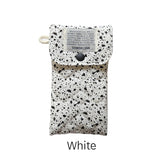Pencil Pouch_Quilted Heart White