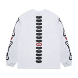 GT102 Heartbone Long Sleeve T-Shirt (WHITE)