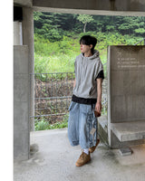 Dekaring D‑Ring Cargo Bermuda Denim