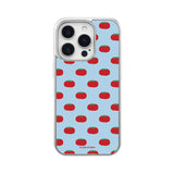 [MADE] silver baby tomato epoxy bumper case - blue