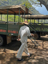 ASCLO Hello Linen Two Tuck Pants (5color)