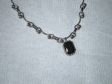 mystic wave jewels necklace [black]