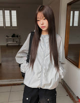 Aen Balloon Banding Cargo Wide Pants