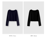 Setter Linen Crop Knit Cardigan / 9 colors