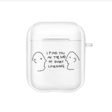 フェイス Airpods ケース (1・2・3・Pro・Pro2 用)