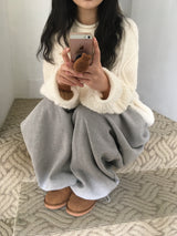 ツイストウールニット