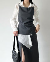 pin apron bustier
