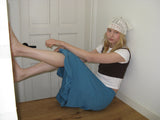 Aile frill skirt_teal
