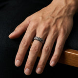 Wasteland Scale Band Ring