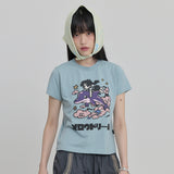 MELLOW DREAM カートゥーン半袖Tシャツ