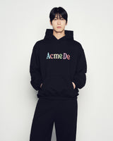 25FW COLOR LOGO HOODIE BLACK