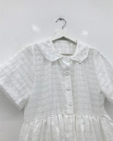 Plaid collar dress (3color) 