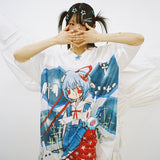 サテンアニメーショントップ - WHITE