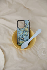 sun and pentacle epoxy phone case