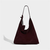 Autumn Winter Faux Leather Soft Tote Shoulder Bag