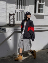 Kanso nylon track jacket