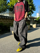 Camoufalge Carpenter Balloon Pants 2C