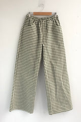 Heart Pocket Check Pants
