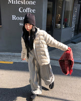 マロンダックダウンライトウェイトパディング