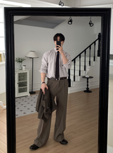 Glass Easy Classic Daily Semi-Overfit Shirt
