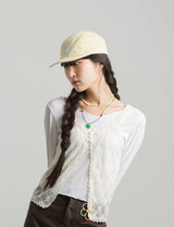 EOHWORKS フラワーイエローキャンプキャップ