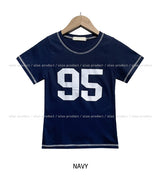 95 ステッチスリムTシャツ