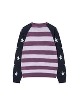 STAR STRIPE KNIT NAVY