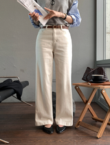 Lucain 307 Cotton Spandex Wide Pants / 5 colors