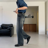 LMN Hey Two Pocket Line Denim Shirt (4 colors)