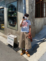 Make クロップショートTシャツ 3C