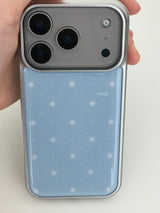 shining blue case (silver epoxy)
