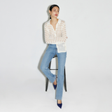 Middle Blue Straight Fit Denim - YWD1DNST001