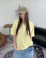 LTVネックレギュラー半袖Tシャツ