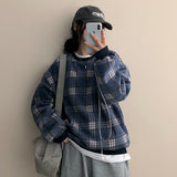 バートンタータンチェックナッピングスウェットシャツ