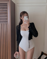 Af Punching Knit Cardigan