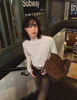 Feather Half-Neck Brushed Polar Tee