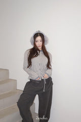 コーデュロイバンドレイヤードパンツ