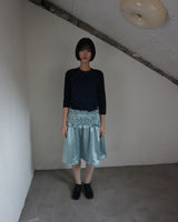 shirring band skirt