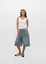 [B-DENIM] VINTAGE BERMUDA JEANS 051