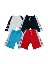 star mesh basketball pants
