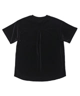 ドロップショルダーベルベット 1/2 T (Black)