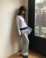 ブエルティアードブーツカットスコートパンツ
