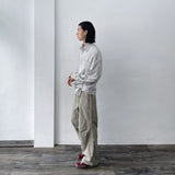 Diagonal Pocket Check Shirt