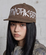 N.W.D Graffiti Pillbox Cap_Brown